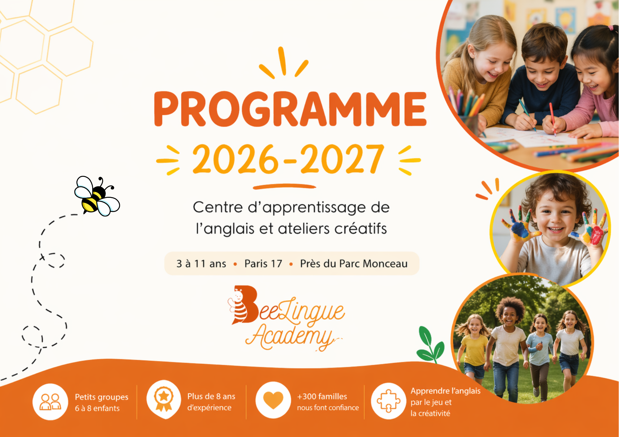 Programme 2026-2027 — Couverture Beelingue Academy